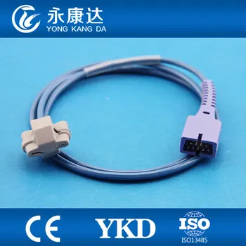 

Compatible Reusable Oximax DS100A pediatric soft tip Spo2 Sensor with 1m Cable Length