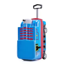 Детский мультяшный чехол на колесиках 3D автомобильный багаж для путешествий детский Багаж на колесиках 2" багаж на колёсиках