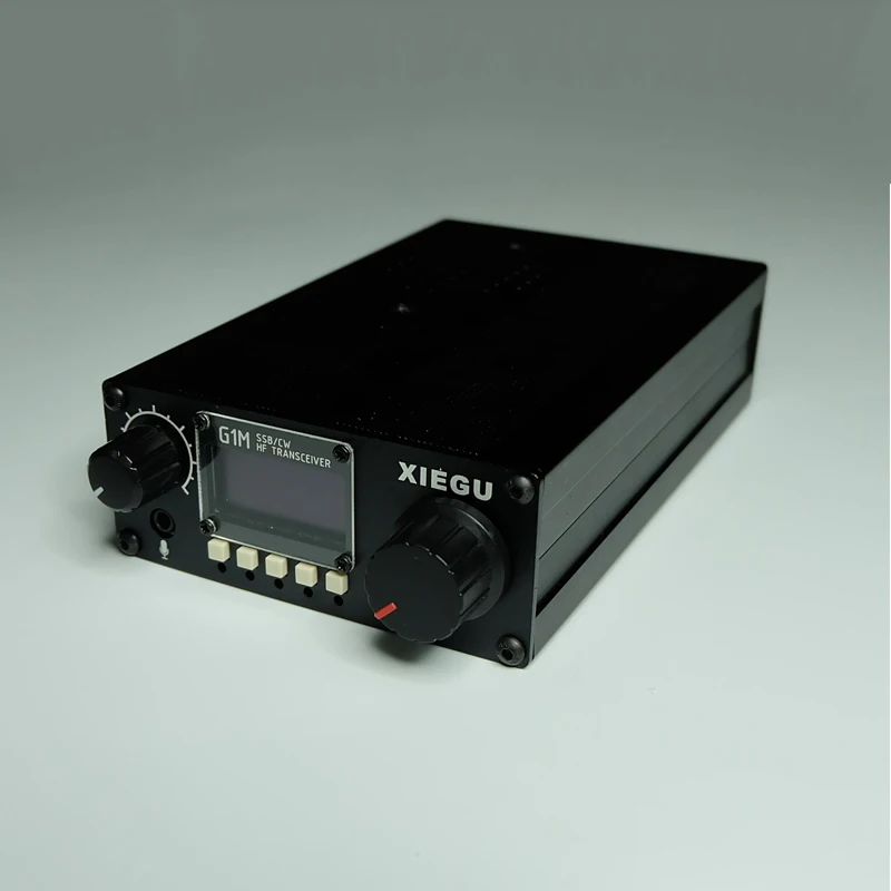 2018 КВ трансивер XIEGU G1M 0 5 30 МГц SSB/CW Вт Мобильная CB радиолюбительская рация Walkie Talkie