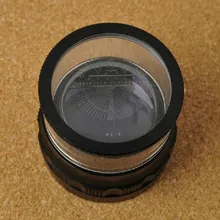 Новинка 10X Регулируемая цилиндрическая Лупа со шкалой печати измерительное увеличительное стекло с мульти шкалой