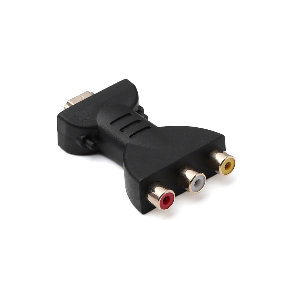 

High Quality HDMI To 3 RGB RCA Video Audio Adapter AV Component Converter Gold-plated Digital Signal Plug and Play