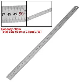 Openlijk Noord Amerika Joseph Banks 50cm 20 Inch Leangth Measuring Long Straight Ruler 4 Pcs - Micrometers -  AliExpress