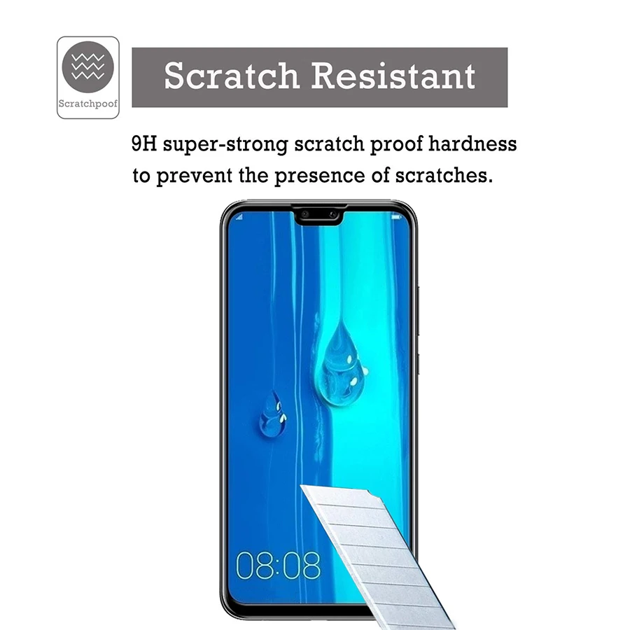 Закаленное Стекло Экран протектор для huawei Y9 Y7 Y6 Y5 Стекло для huawei Y9 Y7 Y6 Y5 Prime 9 Защита Стекло