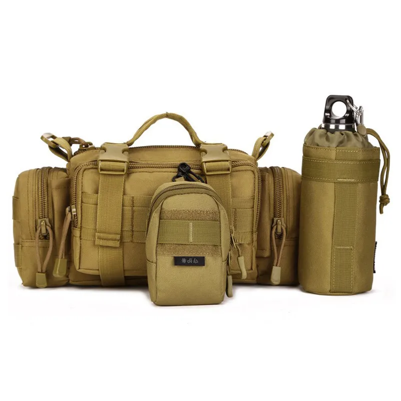 

Nylon Tactical Backpack Rucksack Handbag Outdoor Male Single Shoulder Military Crossbody Bag Camping Hiking Sports Bag