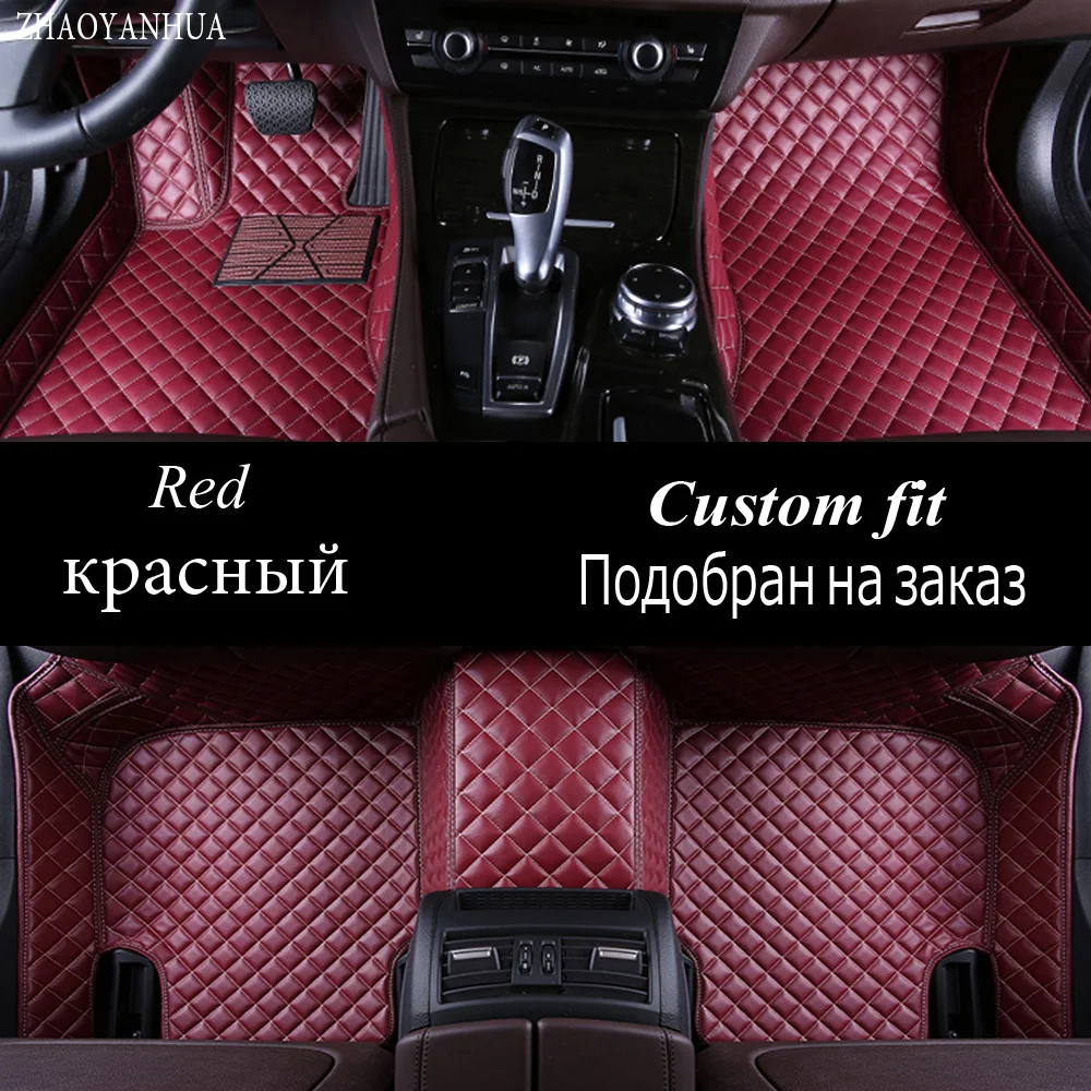 

ZHAOYANHUA car floor mats for Lexus NT200 NX200T NX300H F Sport ES 200 250 350 IS GS GX470 LX570 RX RX LS 350 5D carpet rugs