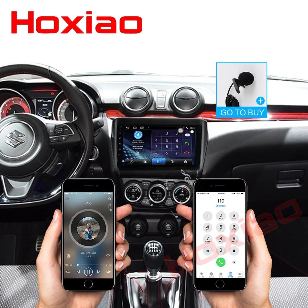 Best For  SUZUKI  swift  2017.2018  9 inch 1024*600 screen Car Android radio gps stereo 2 din car dvd player BT multimedia player 3