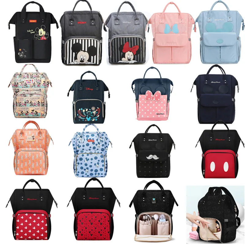 

Diaper Bag Water-proof USB Heating Toddler Mommy Diaper Backpack Travel Bag Large Capacity baby backpack