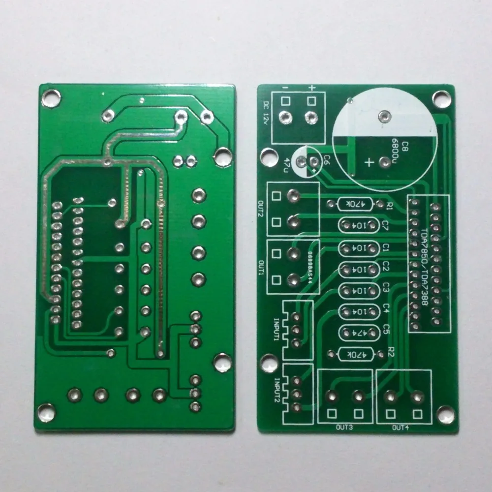 (Just the PCB board) TDA7850 car Amplifier board DIY KIT