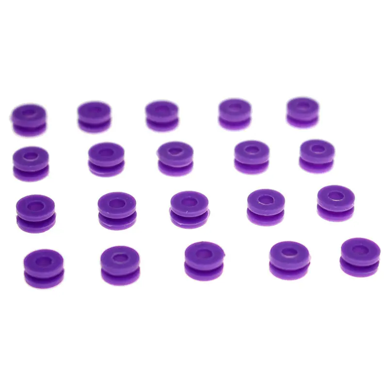 

4PCS M3 Damping Ball For M3 Mounting Hole F4 F7 Flight Controller RC Drone FPV Racing Multi Rotor Yellow Purple Black