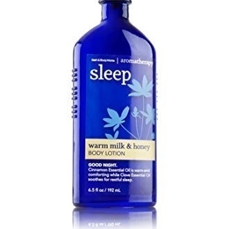 Bath & Body Works Aromatherapy Lotion Warm Milk & Honey Sleep