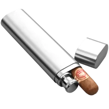 Трубка для сигар, дорожная банка, для использования на открытом воздухе, для переноски сигар, кувшин для вина, переносной, для использования на открытом воздухе, CG-0122