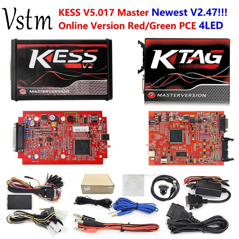 SW V2.23 V2.47 KESS V2 V5.017 2,47 Ktag K тег V7.020 мастер ЭБУ чип инструмент настройки K-TAG 7,020 лучше KTAG V7.003