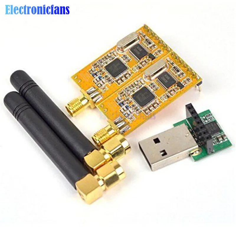 APC220 Wireless RF serial Data Modules With Antennas USB Converter