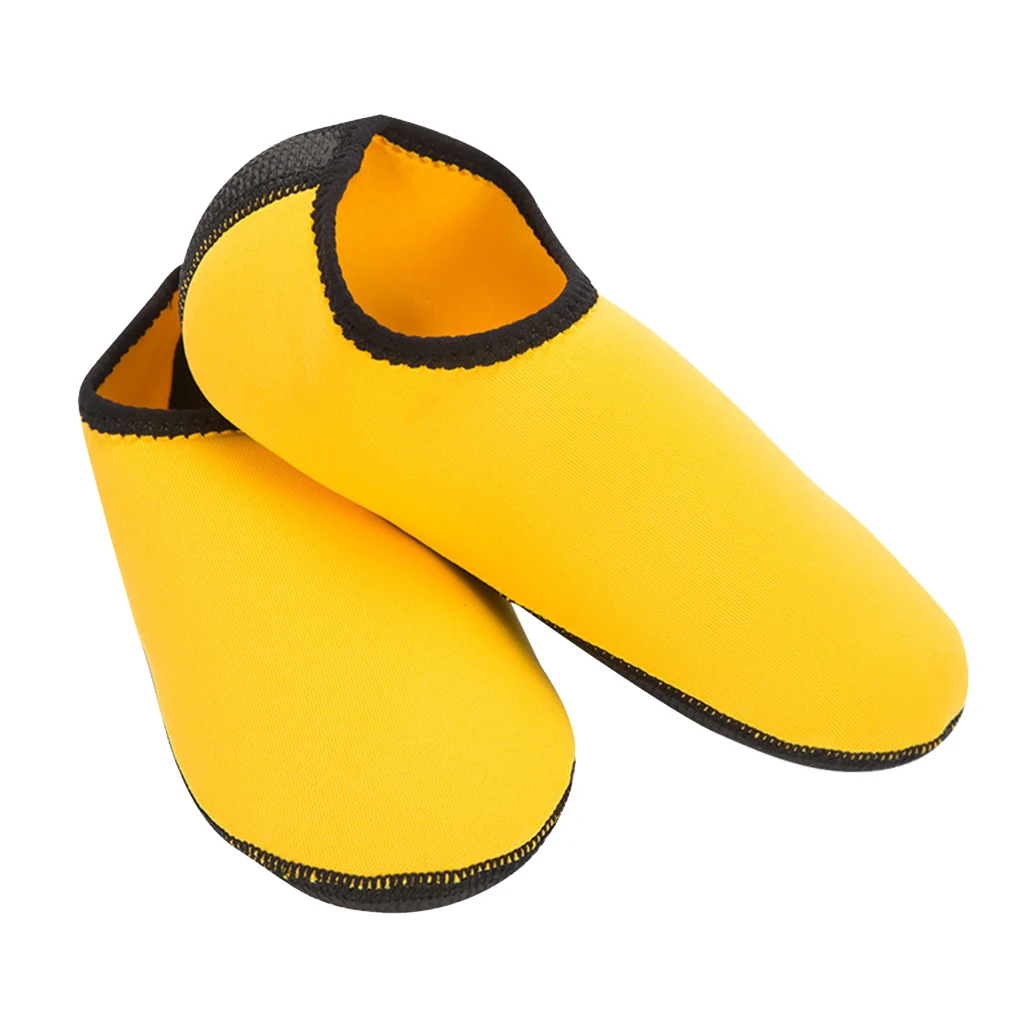 Водная обувь акваноски гидрокостюм для дайвинга Нескользящие пляжные ботиночки для плавания женские мужские носки для дайвинга носки для купания катание на лодках Каякинг