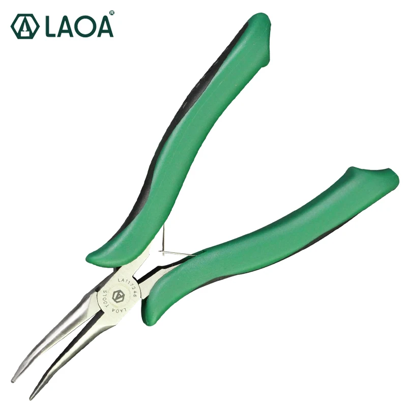LAOA Mini Non-teeth Long Nose Pliers Round Nose Pliers Flat Nose Nippers Made in Taiwan LAOA Mini Non-teeth Long Nose Pliers Round Nose Pliers Flat Nose Nippers Made in Taiwan