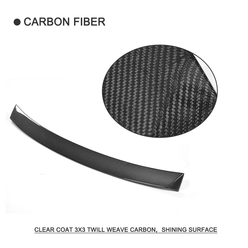 Спойлер на крышу багажника из углеродного волокна для Mercedes Benz E Class C238 E200 E400 E500 Coupe