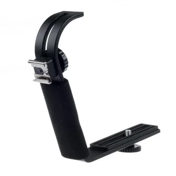

D Flash Bracket Adjustable Angle For Camcorder Mic Microphone Video Light Camera
