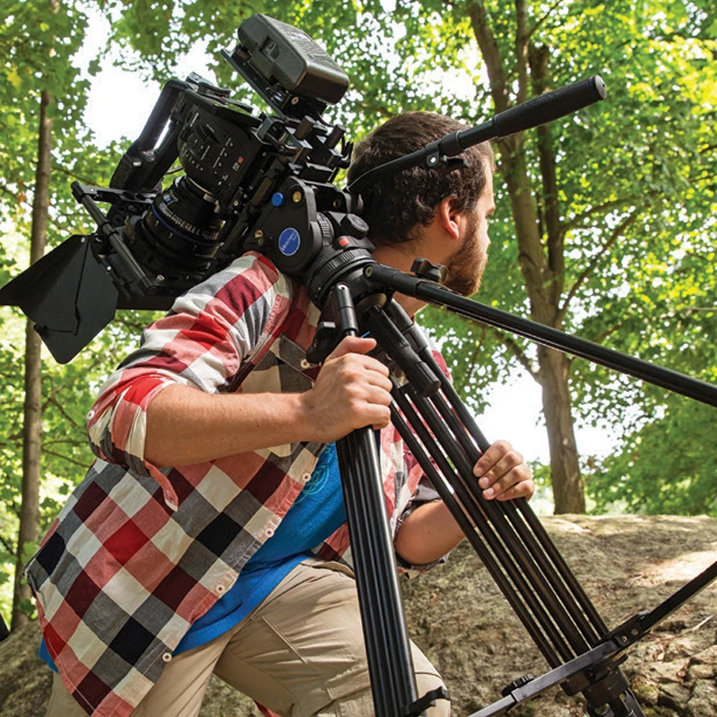  Benro BV6 Professional Tripod camera tripod/Video Tripod/Dslr VIDEO Tripod Fluid Head Damping for v