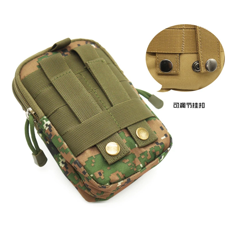Тактическая Военная поясная Сумка Molle, водонепроницаемые дорожные сумки, поясная сумка для телефона, Армейский Камуфляж SWAT, рабочие поясные сумки