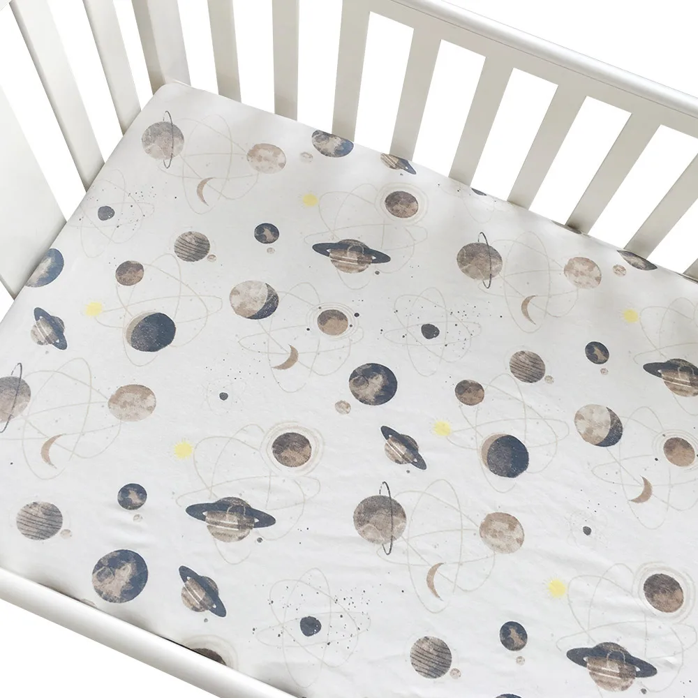 Pure Cotton Baby Crib Fitted Sheet Infant Cot Bed Sheets Soft Breathable Newborn Bedding Soft Mattress Cover Protector Pure Cotton Baby Crib Fitted Sheet Infant Cot Bed Sheets Soft Breathable Newborn Bedding Soft Mattress Cover Protector