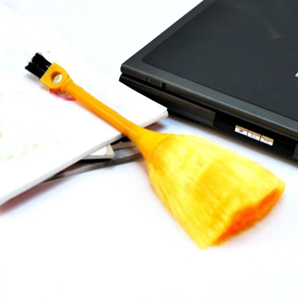 

Home Multi-function Window Slot Brush with Dustpan Screen Keyboard Drawer Wardrobe Corner Gap Dust Removal Cleaning Brush