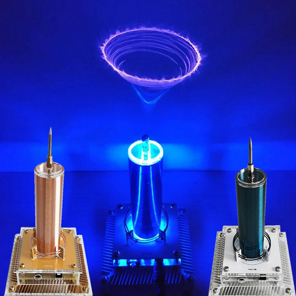 

Multifunctional DIY Tools Electronics Audio Music Tesla Coil Module Plasma Speaker Wireless Transmission Sound Acrylic Case 220V