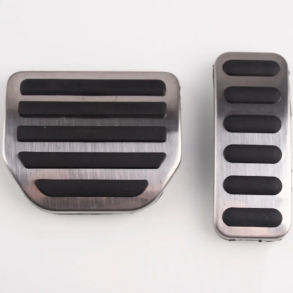 

AT Brake Fuel Gas Accelerator Foot Pedal Cover For Land Rover Discovery 3 4 Range Rover Sport