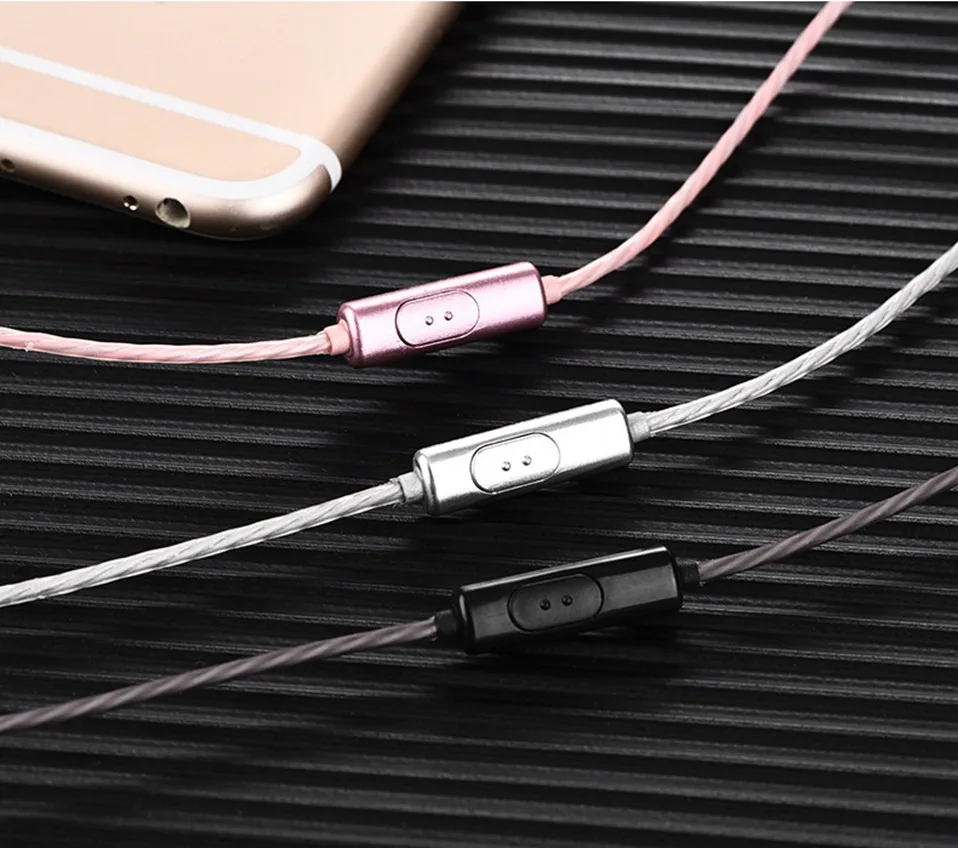 In Ear Headphones Wired With Microphone Noise Cancelling Music Earpieces Sports Earbuds Earphone Gaming Headset Stereo Earphones (14)