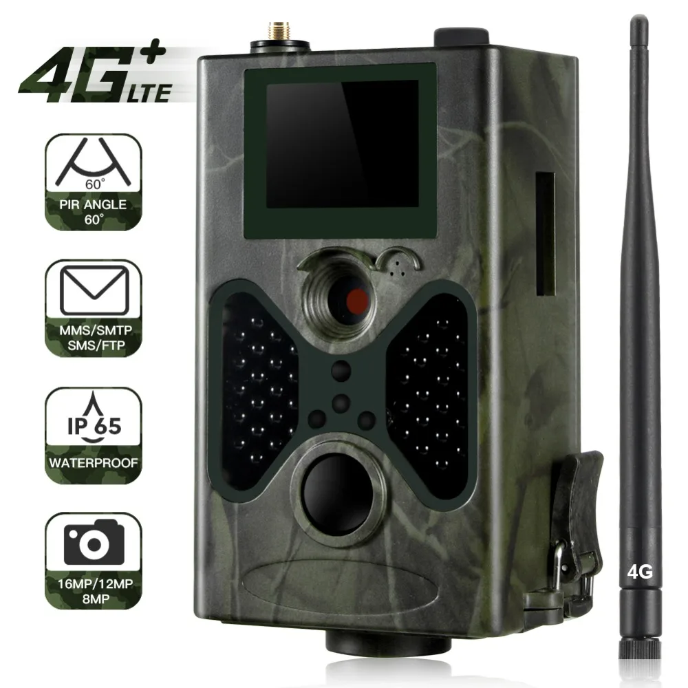 4G 16MP HC330LTE Trail Camera 32GB SMTP/FTP охотничья камера s инфракрасное ночное видение Дикая