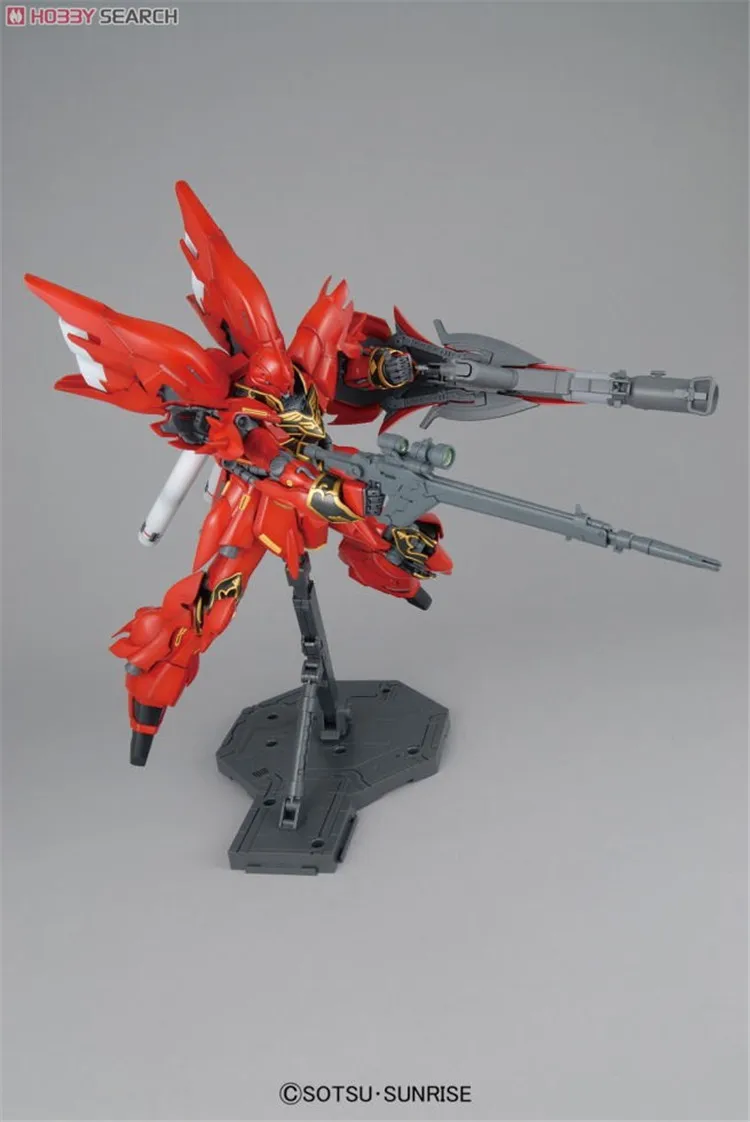 Bandai Gundam MG 1/100 Sinanju HD ова мобильный костюм собрать модель наборы фигурки пластмассовые игрушечные модели