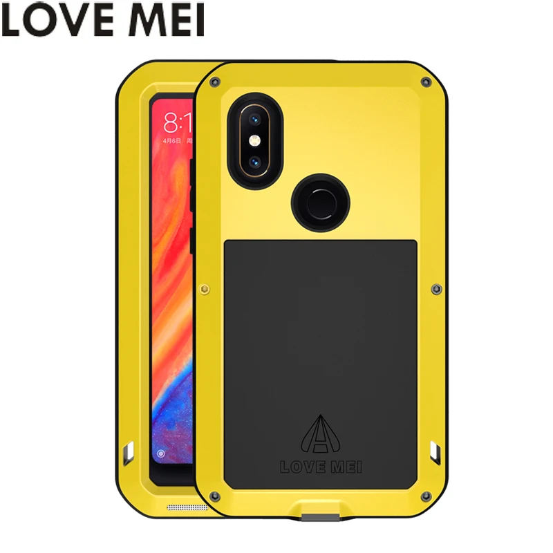 ЛЮБОВЬ МЭИ Мощный Чехлы для Xiaomi mi x 2 S Чехол Heavy Duty противоударный чехол Качество