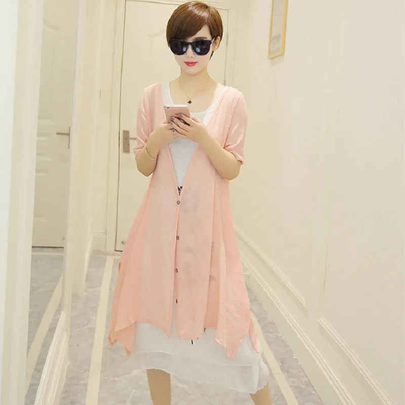 

new spring/summer maternity dresses blouse + dresses cotton and linen print clothing set prengant dresses and blouse 16085