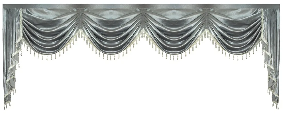 Curtain Valance Swag Lambrequin For Living Dining Room