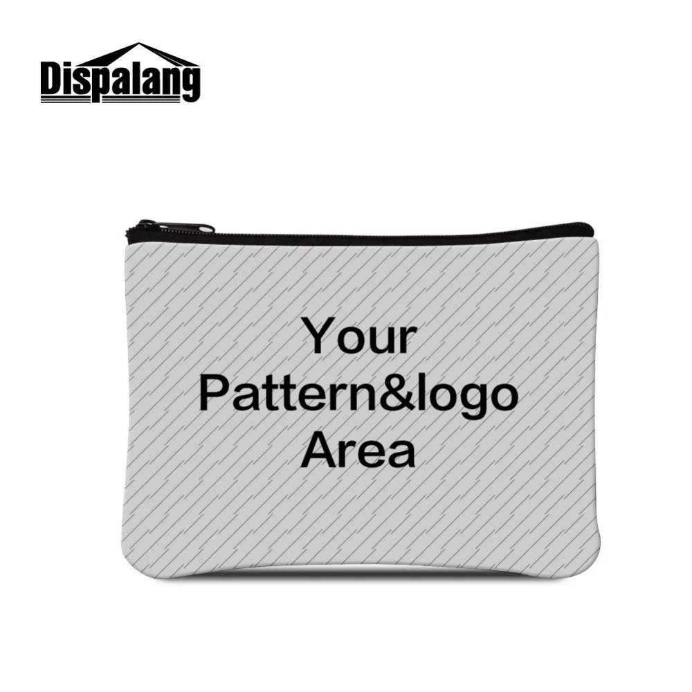 

Dispalang Coin Purses for Women Customized Your Own Image on Satchel Cooler Case Lunch Box Fashion Travel Accessories Hand bag