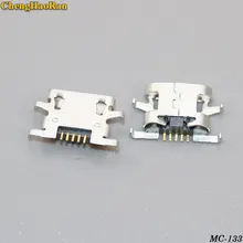 ChengHaoRan 5-50 шт. разъем Micro USB разъем 5 контактный разъем для зарядки для sony Xperia M C1904 C1905 C2004 C2005 Для Doogee X5 Pro