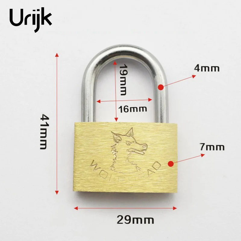 Buy Urijk 30mm Locks Super B Grade Padlocks Silver