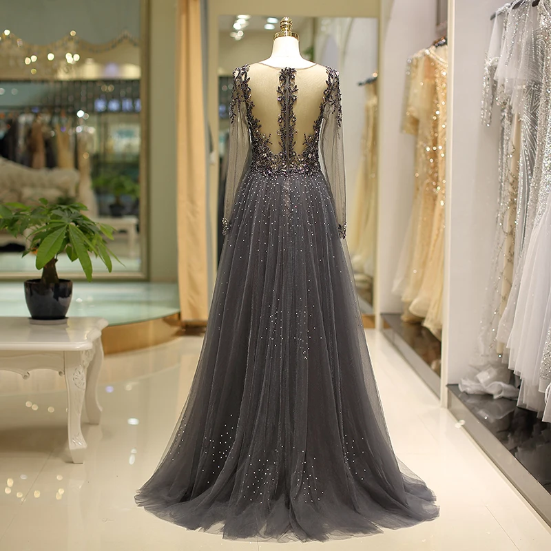 Женское вечернее платье трапециевидной формы с v образным вырезом Vestidos de festa для
