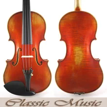 Античный стиль лака ручной работы, No2453, Guarneri Del Gesu "Lord Wilton" 1742 копия, с возможностью чтения, мощный звук, европейская ель