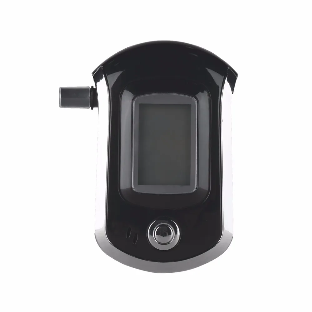 Kebidumei Высокочувствительный Алкотестер на алкоголь AT6000 Профессиональный цифровой алкотестер полицейский ЖК-детектор Автомобильный-Стайлинг