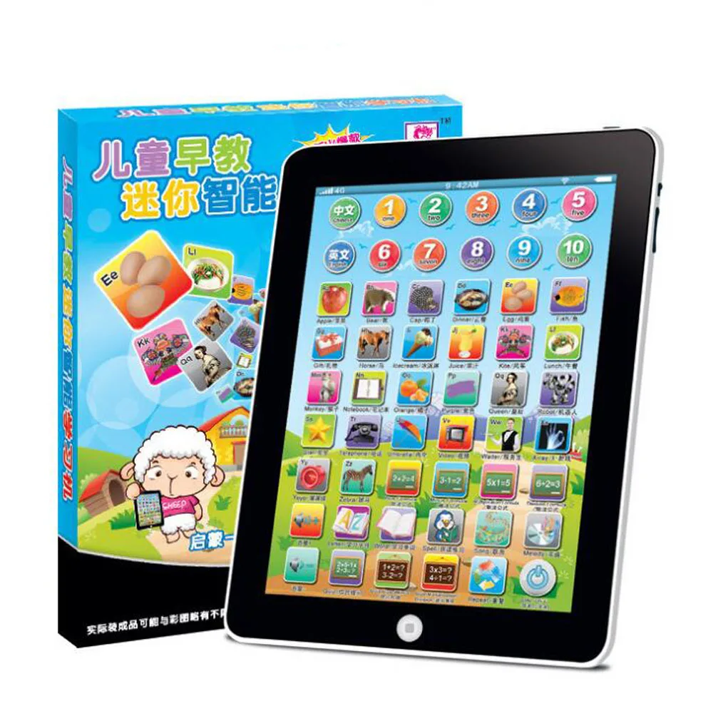 Treeby English Alphabet Language Sound Mini IPad Design Toys Tablet
