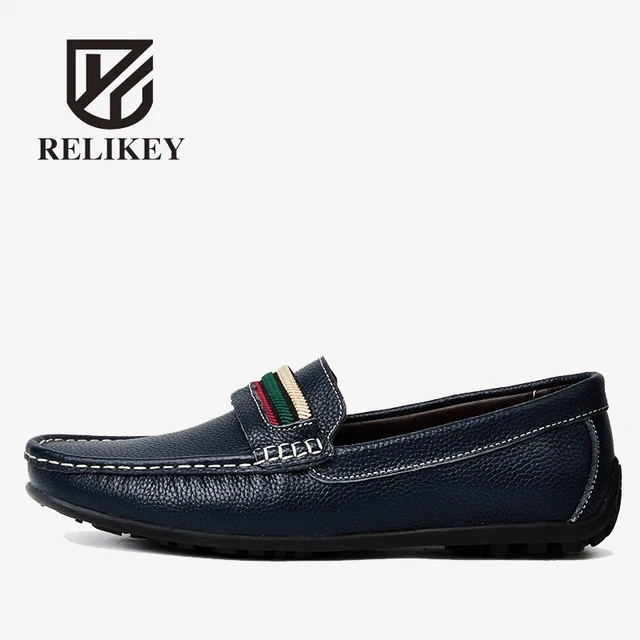 Men's Driving Shoes Soft Flats Leather Casual Slip On Loafers Shoes Men's Driving Shoes Soft Flats Leather Casual Slip On Loafers Shoes