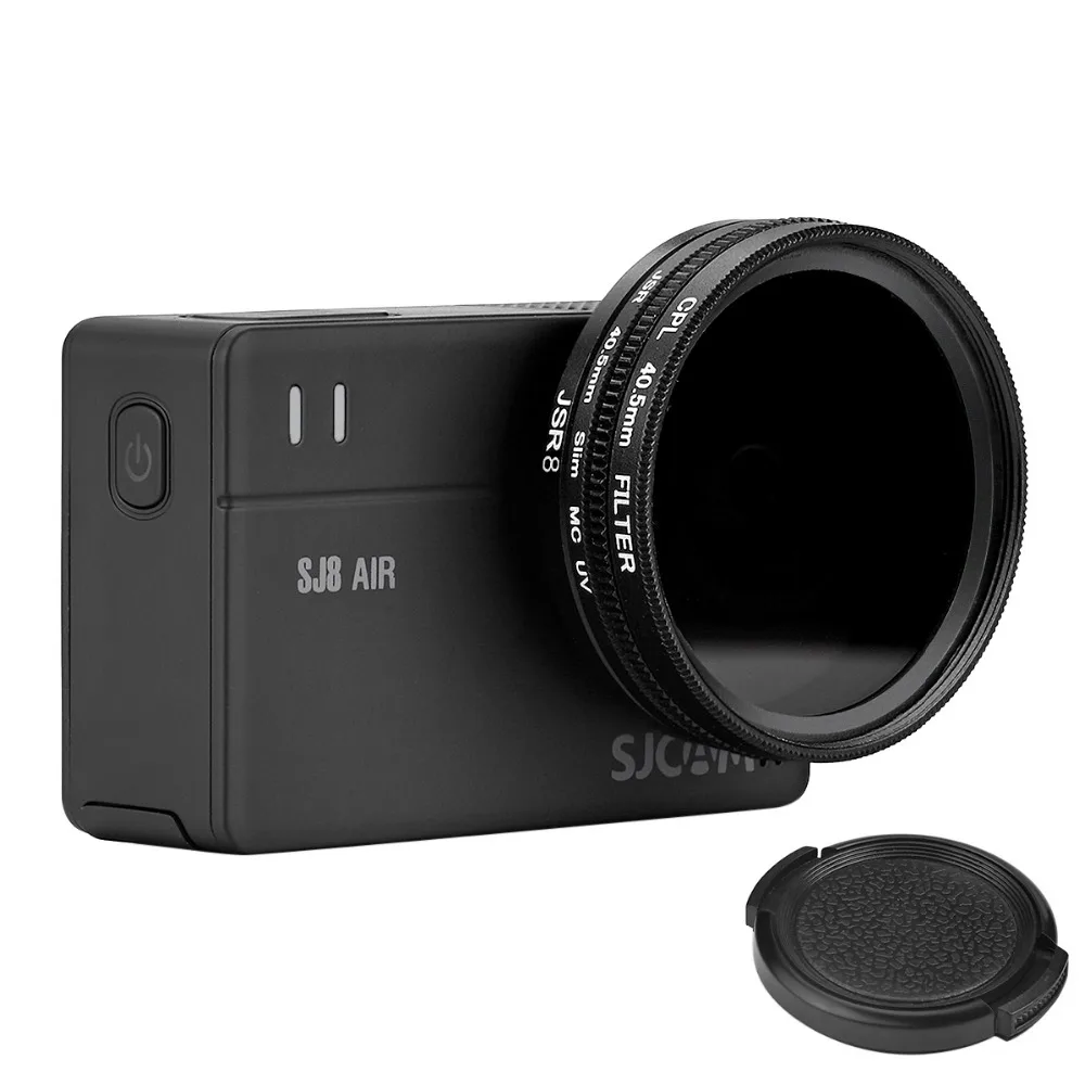 acessórios sjcam filtro filtro uv slin tampa de protetor de lente para câmera action