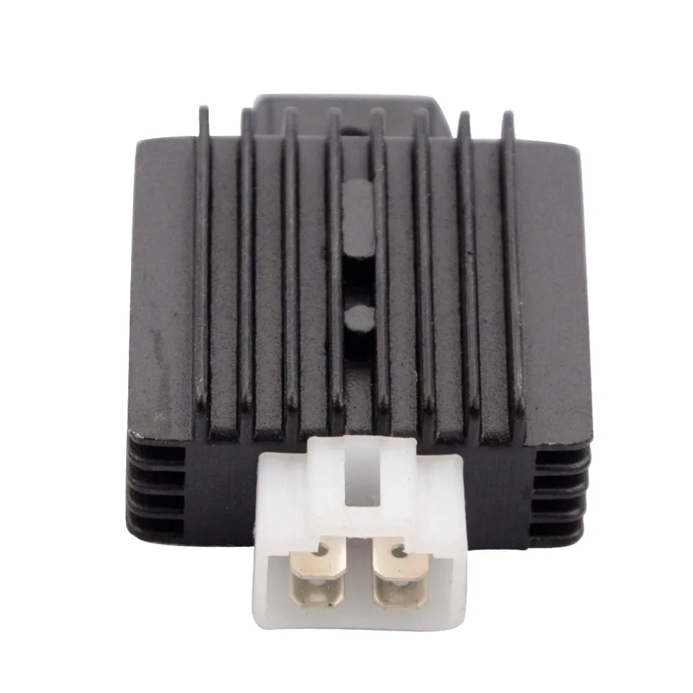 

GOOFIT 12v 4-pin Voltage Regulator RECTIFIER VOLTAGE REGULATOR FOR CHINESE SCOOTERS WITH GY6 50cc 60cc 100cc 150cc MOTORS H055-
