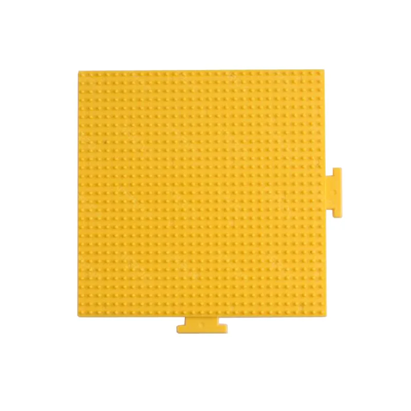 Yant Jouet 10 шт./компл. 5 мм желтый Хама набор бисера Прозрачный шаблон квадратный DIY Рисунок материал доска Perler бусины