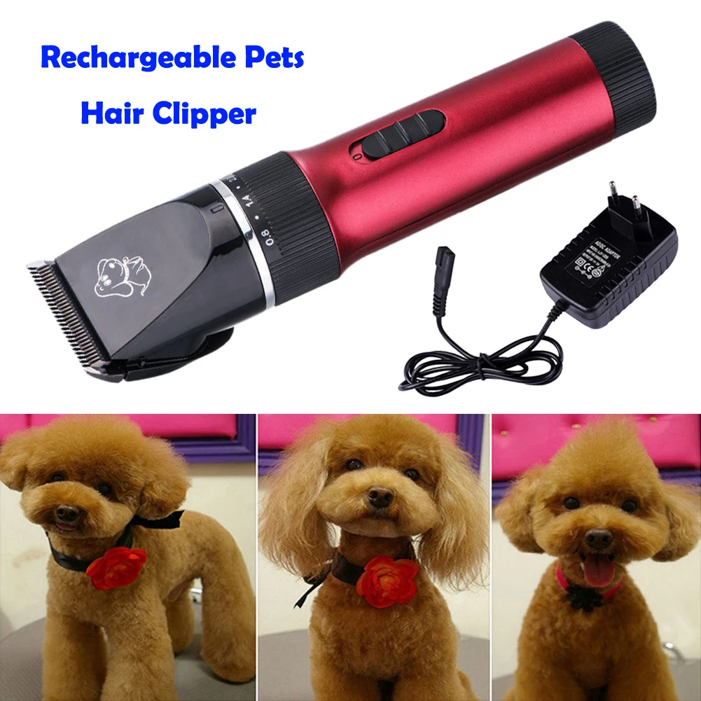 8 in 1 Set Pet Supplies Hair Razor Grooming Clipper Trimmer Low noise