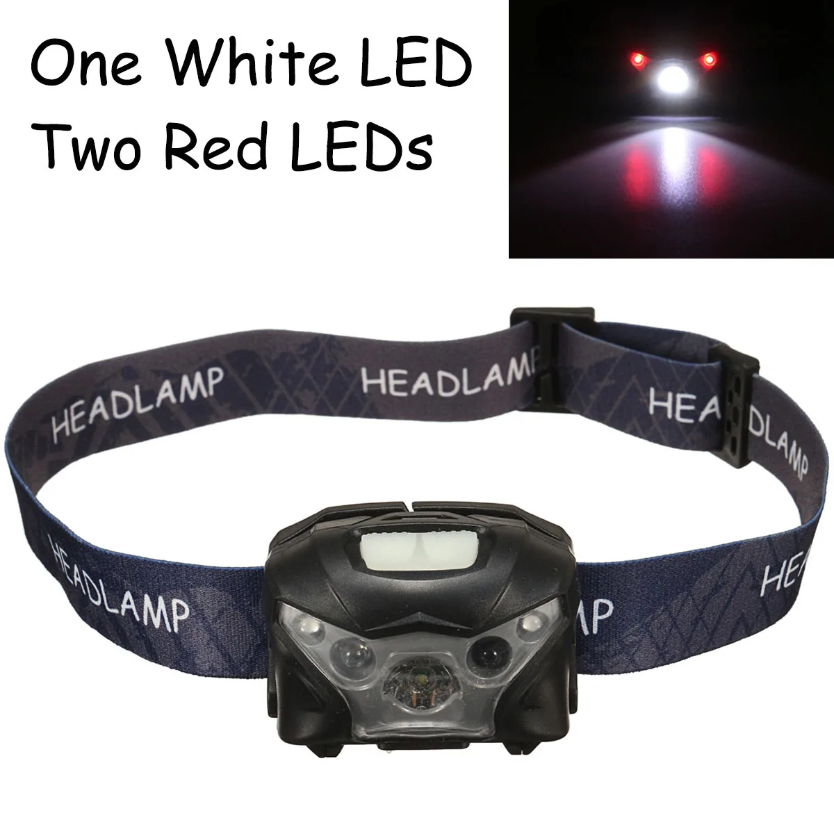 

Mini USB Rechargeable LED HeadLamp Body Motion Sensor LED Bicycle Head Light Lamp Outdoor Camping Flashlight with 2 Red Lights