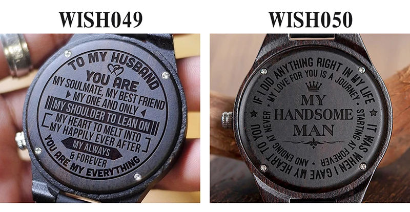 Reloj hombre BOBOBIRD индивидуальные деревянные часы и кошелек выгравировать сообщение удивительные подарки