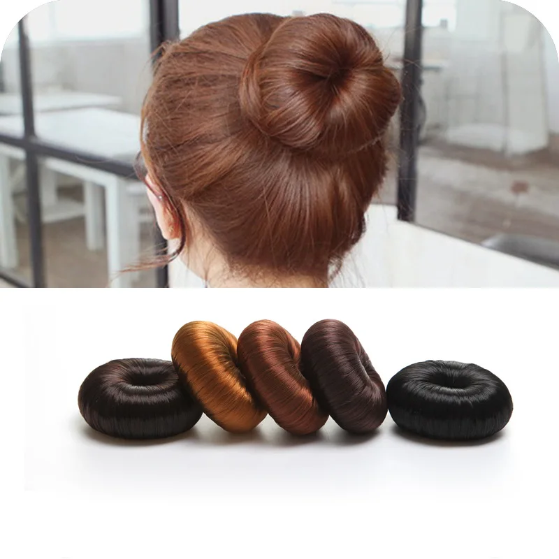 2pc Hair Accessories Hair Styling Tools Plate Hair Donut Bun Maker