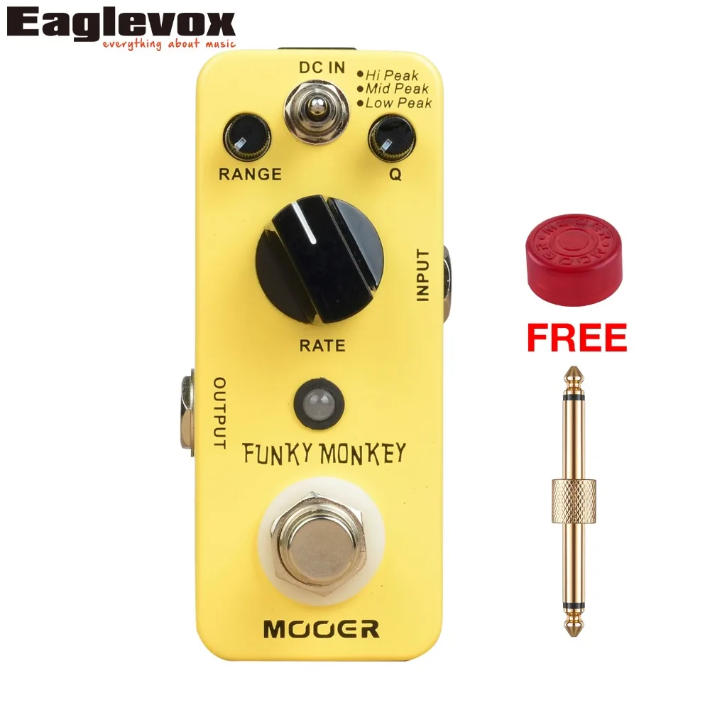 MOOER Funky Monkey Auto Wah Guitar Effect Pedal True Bypass Electric