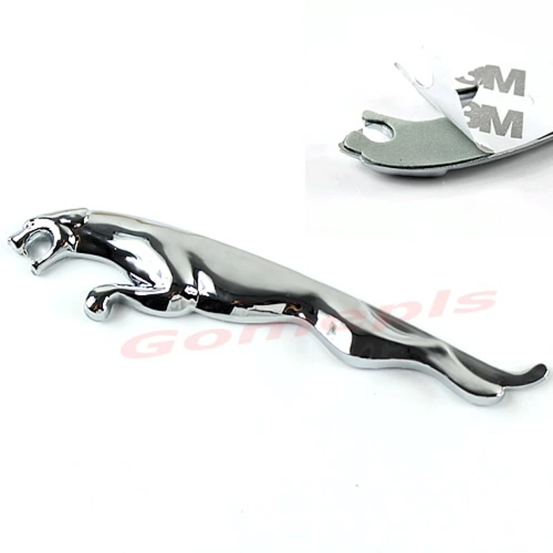 

New Useful 1pc 3D Car Body Leopard Metal Sides Left Right Sticker Badge Emblem